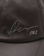 кожаная кепка Peserico - коричневый(S36124C0R 09654)