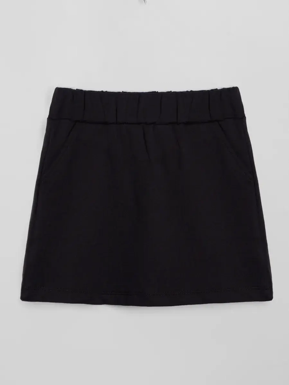 Костюм для девочки с юбкой леопардовый