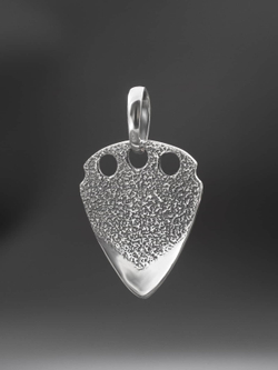 Подвеска медиатор из серебра 925 пробы