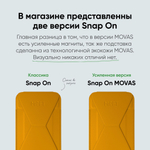 MagSafe Картхолдер и Подставка Snap On