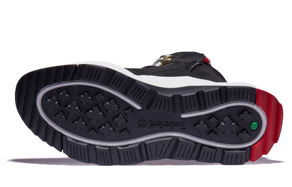 Timberland Madbury Side Zip Sneaker Boots "Black Nubuck" Women"s