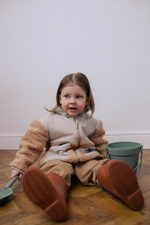 Куртка демисезонная из шерпы (сливочный)