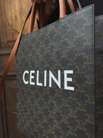 Celine Small Cabas Vertical in Triomphe
