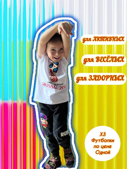 Футболка 3шт. по цене одной!