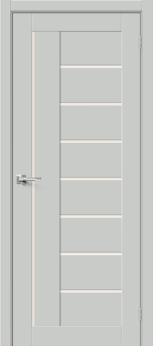 Межкомнатная дверь Браво-29 Grey Silk / Двери Браво