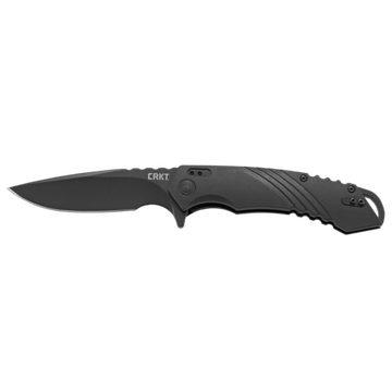 Складной нож CRKT 1063 Directive Drop Point c клинком из стали 8Cr13MoV, рукоять GRN / Stainless Steel