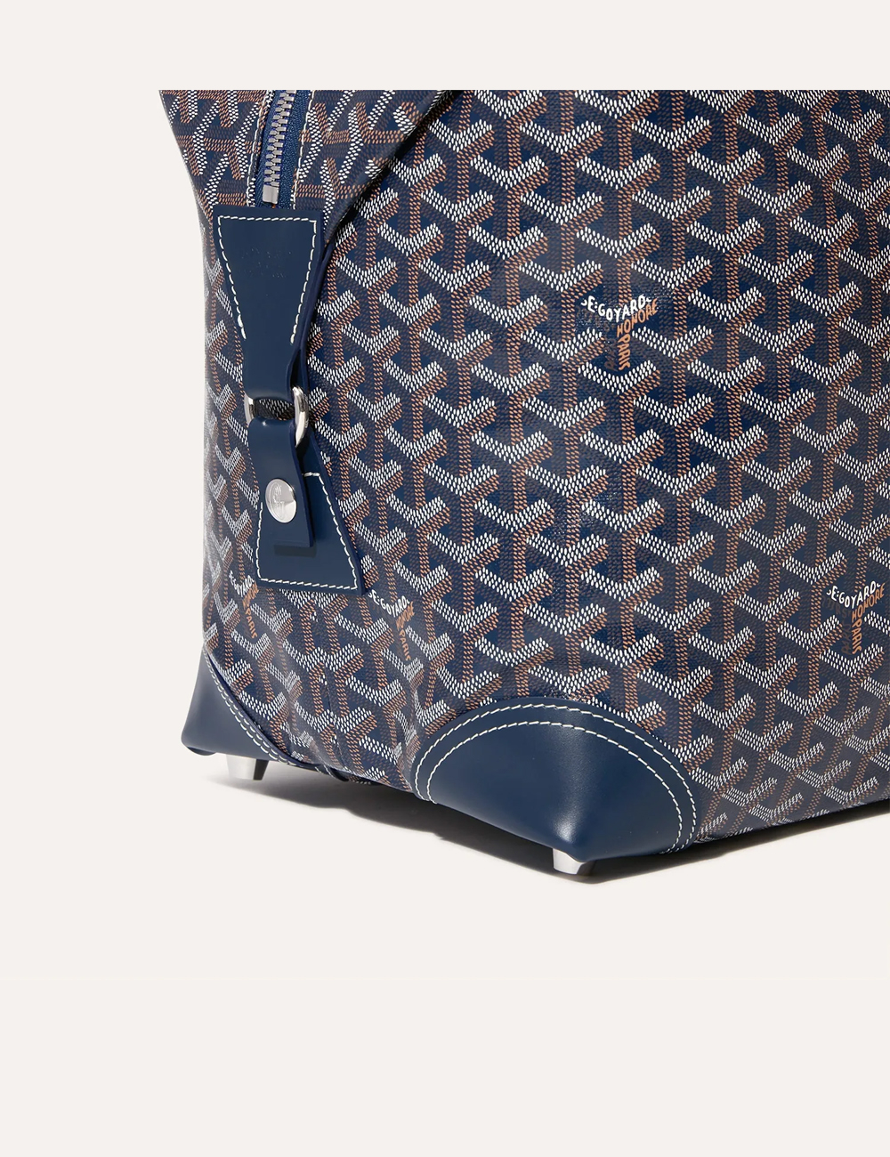Goyard Bowling 55 PM Bag "Navy Blue"