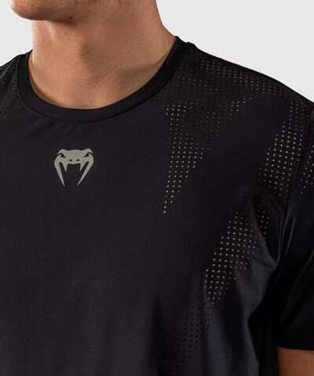 Футболка спортивная Venum Lazer Black/Grey