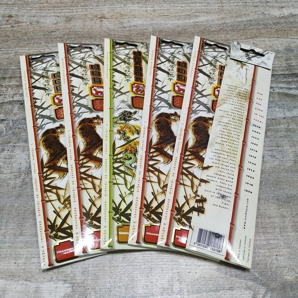 Josshouse Chinese Astrology Cinnamon Благовоние-масала Корица (китайская астрология дракон), 20 шт