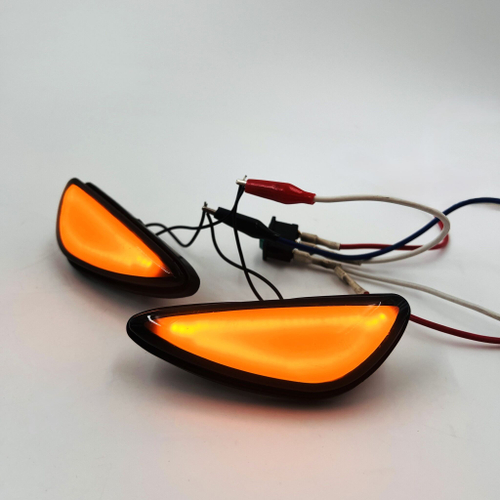 Повторитель поворота желтый на крыло диодный для Лада Калина Приора Гранта 2шт