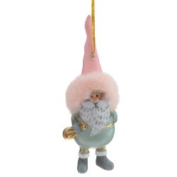 GAEM Изделие декоративное подвесное "Дед Мороз", L5 W4 H12 см, 2в.