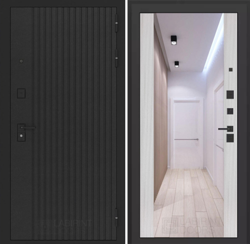 Бункер 06-зеркало МАХ сандал белый