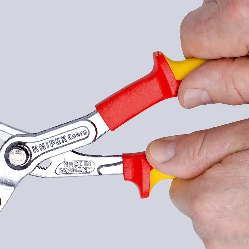 Cobra® VDE хромированные 250 мм Knipex 87 26 250 SB