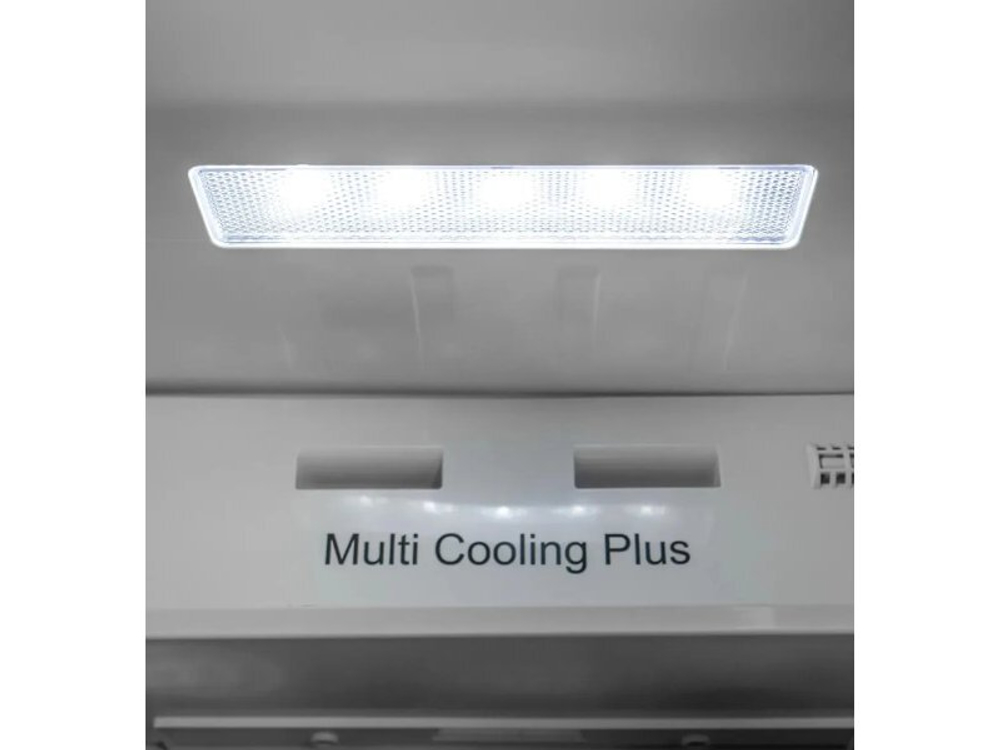 Холодильник двухкамерный Lex LSB530WHID WIND Side by Side белый/рисунок