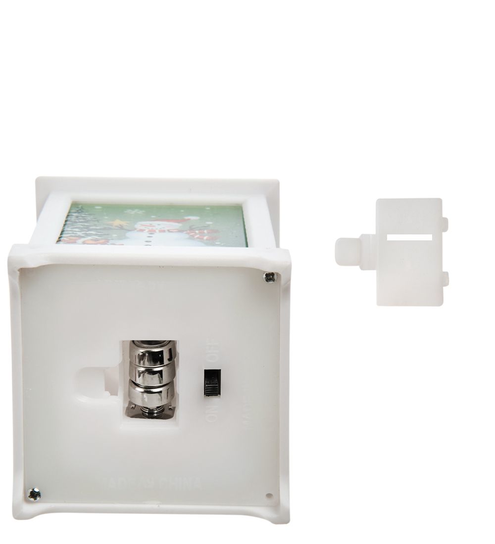 XM-837/2 Новогодний фонарь с подсветкой белый