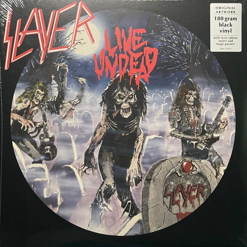 Slayer ‎– Live Undead (Европа 2021г.) EP