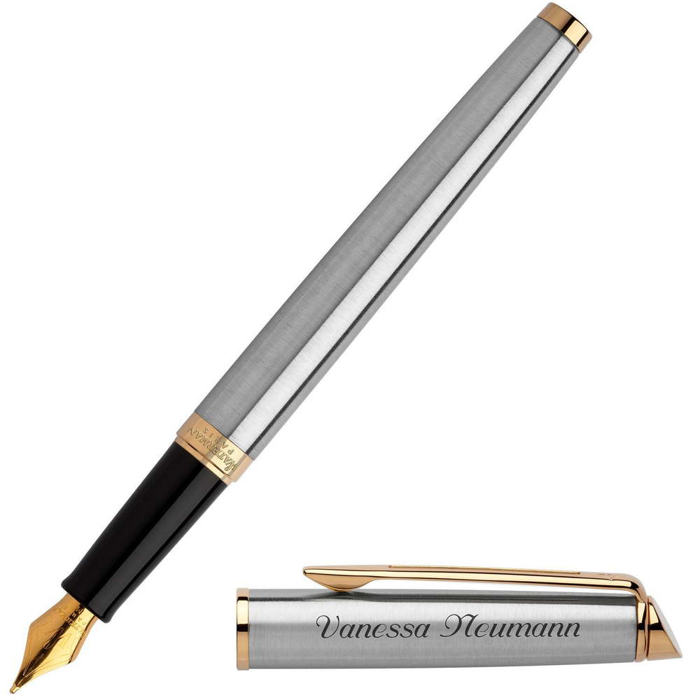 Перьевая ручка Waterman Hemisphere, цвет: GT, перо: F