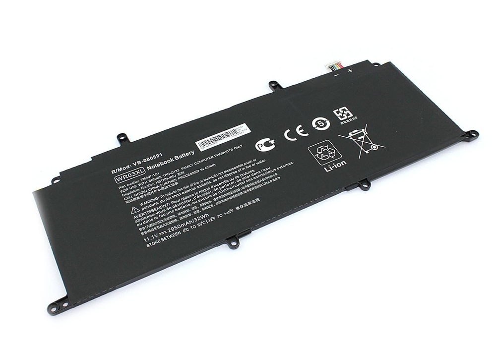 Аккумуляторная батарея для ноутбука HP Split X2 13-M (WR03XL) 11.1V 2950mAh OEM