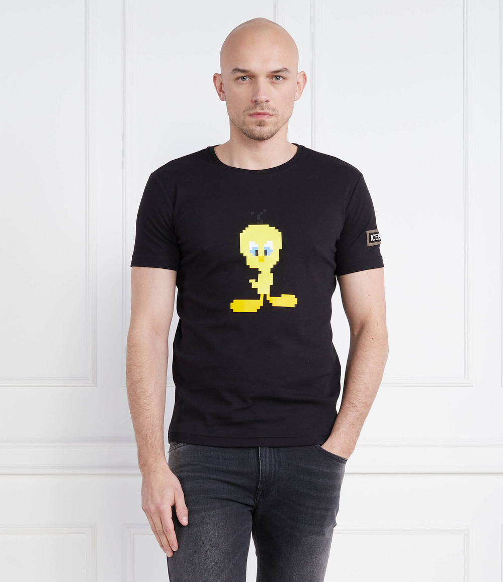 футболка Iceberg - черный(232 I1P F01C 6307)