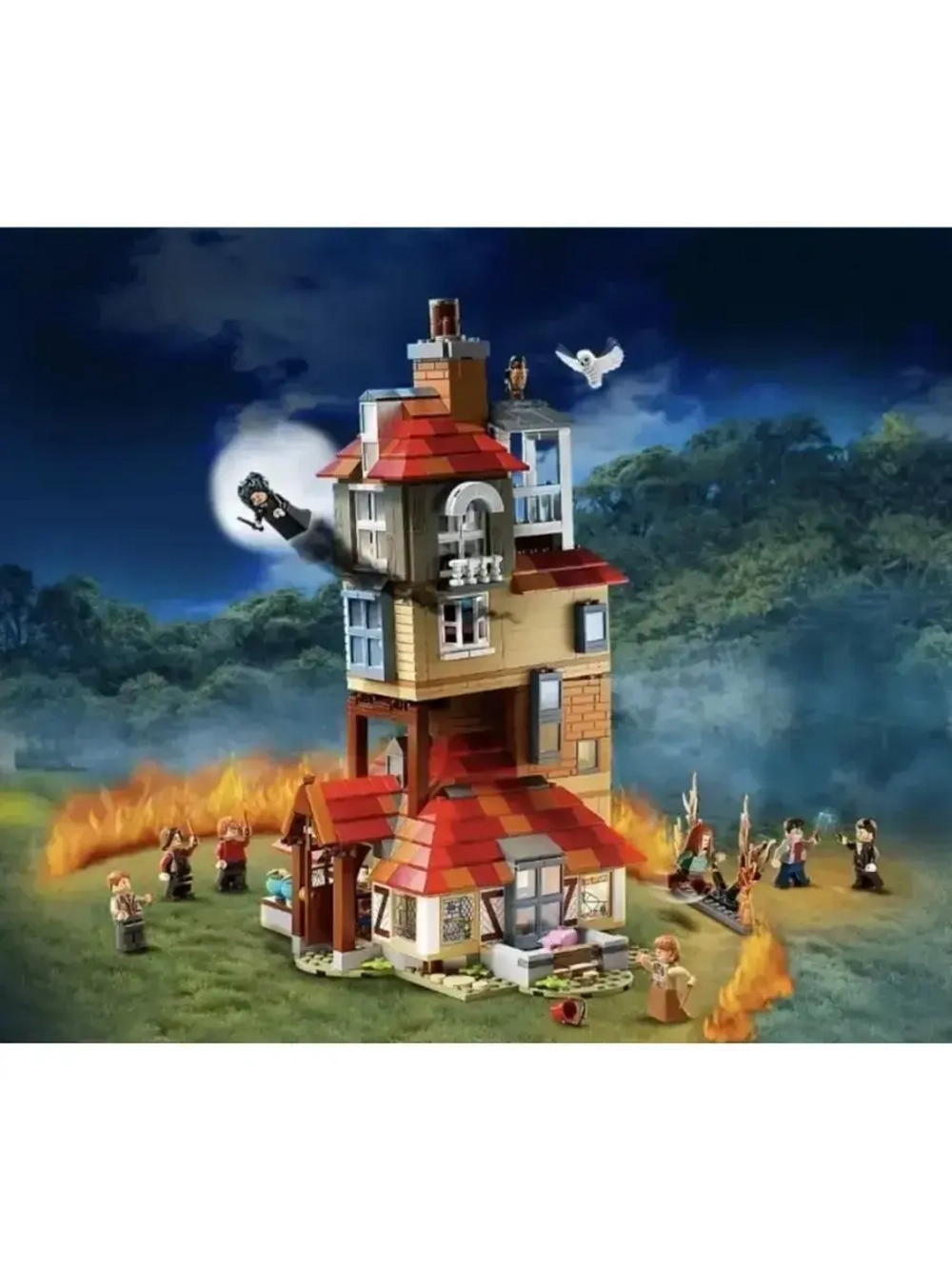 Конструктор Гарри Поттер Дом Уизли 1047 деталей