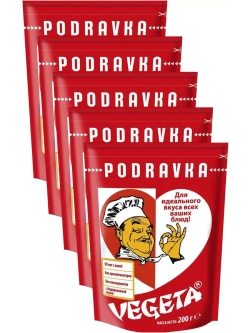 VEGETA/ Универсальная приправа Вегета 200г х 5 шт