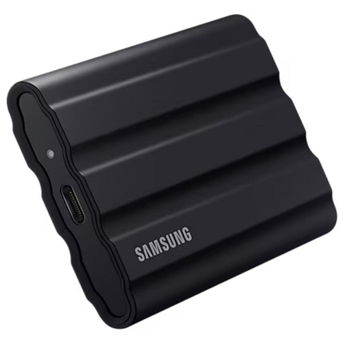 Внешний жесткий диск SSD 4Tb, Samsung T7 Shield, USB 3.2 Gen 2 Type-C, черный (MU-PE4T0S)