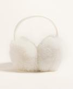 Oysho Наушники из искусственного меха, экрю