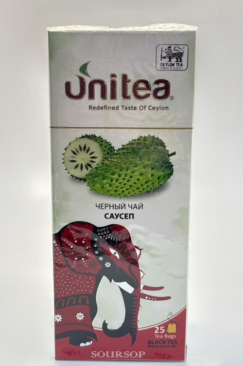 ЧАЙ UNITEA ЧЕРНЫЙ САУСЕП 25ПАК/72