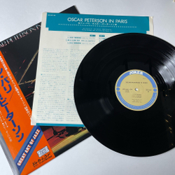 Винтажная виниловая пластинка LP Oscar Peterson In Paris (Japan 1977) (Obi)