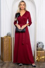 Платье Сияющий выход (винное) П14445-4М LT Collection