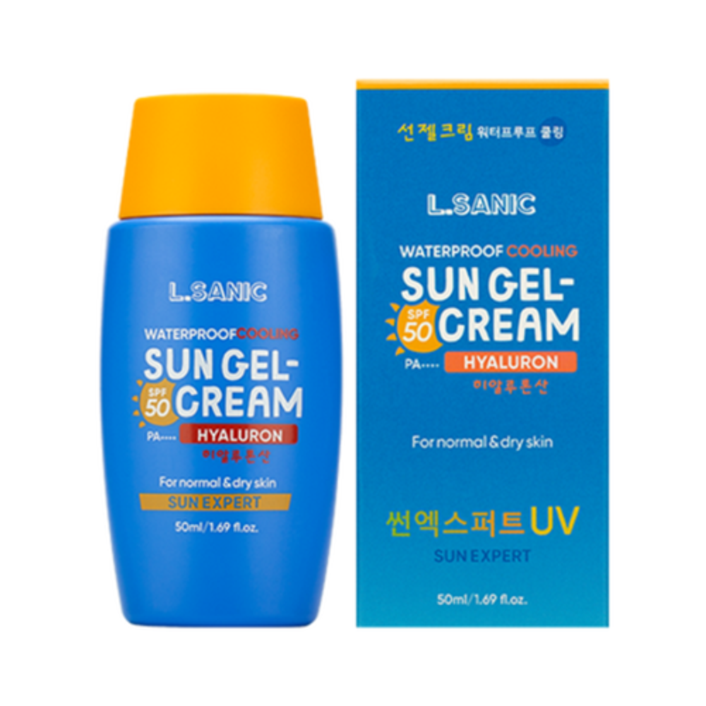 L.Sanic Гель-крем для лица солнцезащитный spf 50/pa++++, 50мл