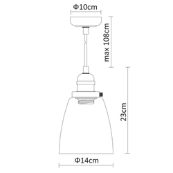 Подвесной светильник Arte Lamp A9387SP-1CC