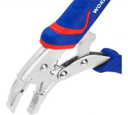 Фиксирующие клещи WORKPRO PRO 130 мм WP231072