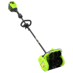 Аккумуляторная снегоуборочная лопата Greenworks GD60SS2 Арт. 2603207UH, 60V, 30 см, с регулируемым направлением выброса, бесщеточный, c 1хАКБ 8Ач и ЗУ