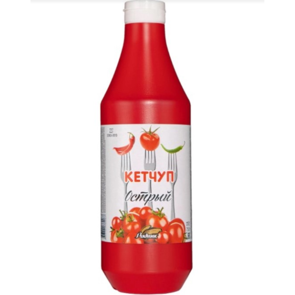Кетчуп Родничек острый 750 гр