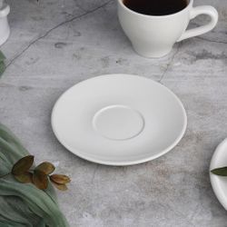 Чайная пара 150 мл белая d 8 см h6,5 см фарфор P.L. Proff Cuisine [8]