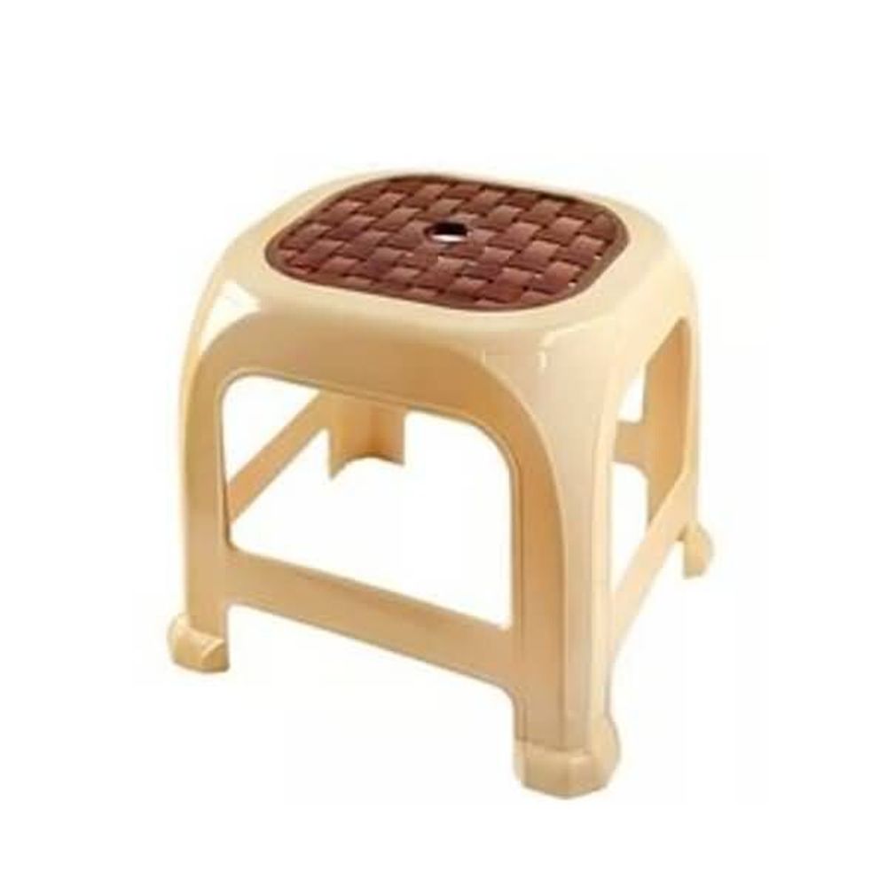 Табурет &quot;Симпатия&quot; маленький бежевый \ темно-коричневый РП-312М