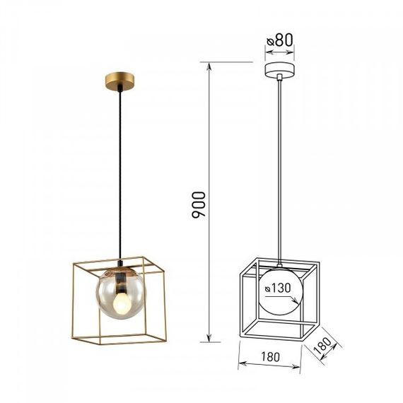 Подвесной светильник Rivoli Miyuki 5146-210 Б0055494