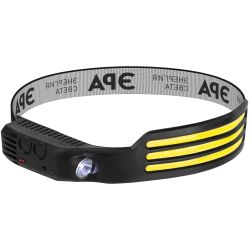 Фонарь налобный светодиодный ЭРА GA-808 Кибер-3 аккумуляторный 5 Вт COB + 3 Вт LED сенсорное управление 5 режимов | Налобные фонари