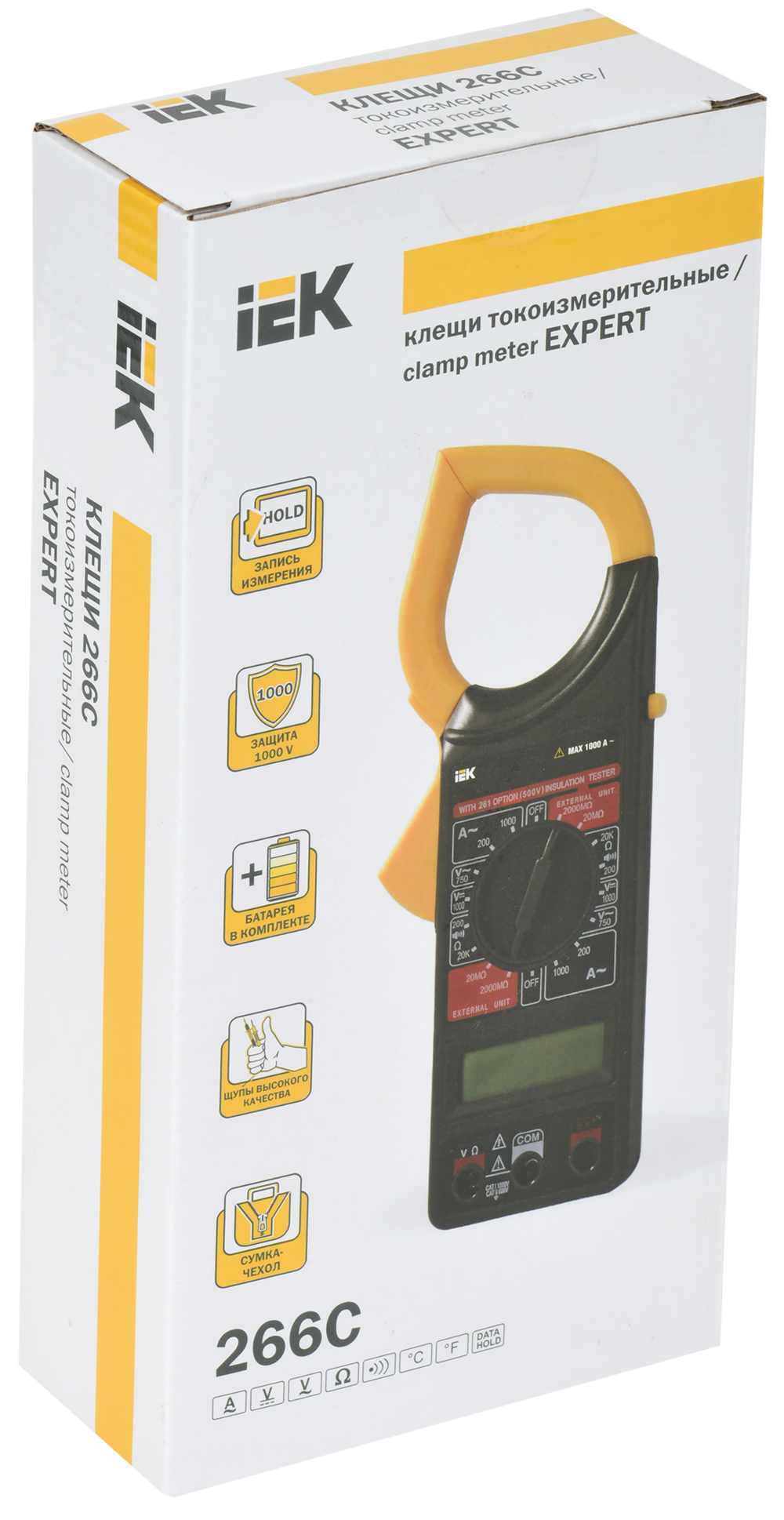 Токоизмерительные клещи Expert 266C IEK