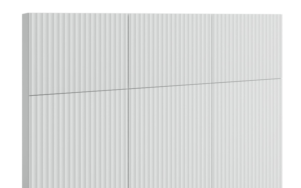 Антресоль на 3 дверный шкаф Париж, белый