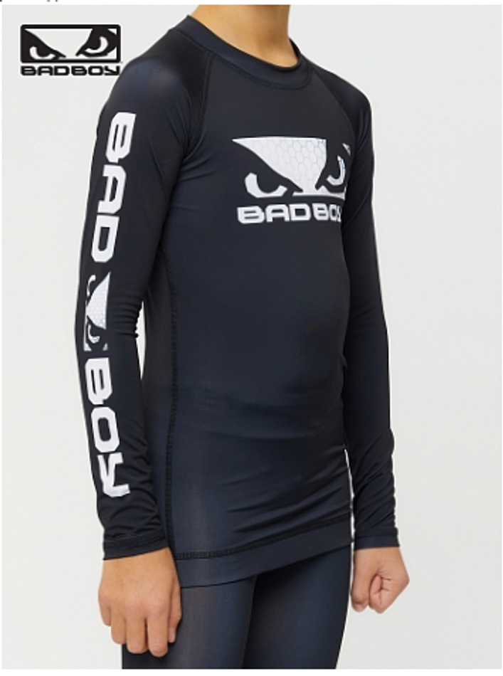 Детский Рашгард Bad Boy Origin New Kids черный/белый