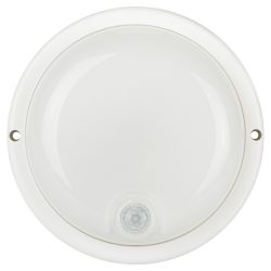 Светильник ЖКХ светодиодный ЭРА SPB-201-3-40K-012 12Вт 4000K IP65 D155 круг с ИК датчиком движения | Светильники для ЖКХ IP65