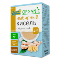 Кисель овсяно-льняной на фруктозе ИМБИРНЫЙ 150 г (Компас здоровья)