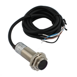 Фотодатчик диффузионный INNOCONT, М18x1, зона срабатывания до 50 см, -10 +60 С, 12…24 VDC, IP67, выход: NPN NO + NC, макс. ток 200 мА, время реакции 3 мс, кабель 2 м PES-D18-NOC50D (cable)