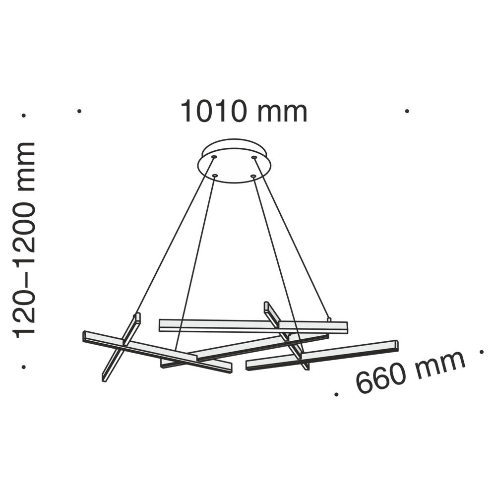 Подвесной светильник Maytoni Line MOD016PL-L75W4K