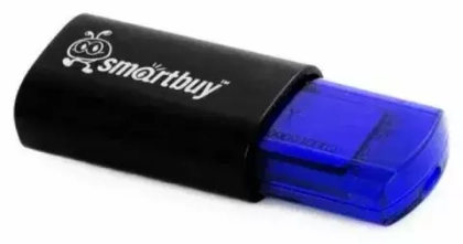 32GB USB Smartbuy Click Black-Blue