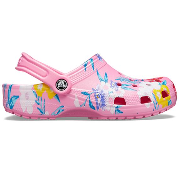 Crocs Classic Printed 'Floral Pink'