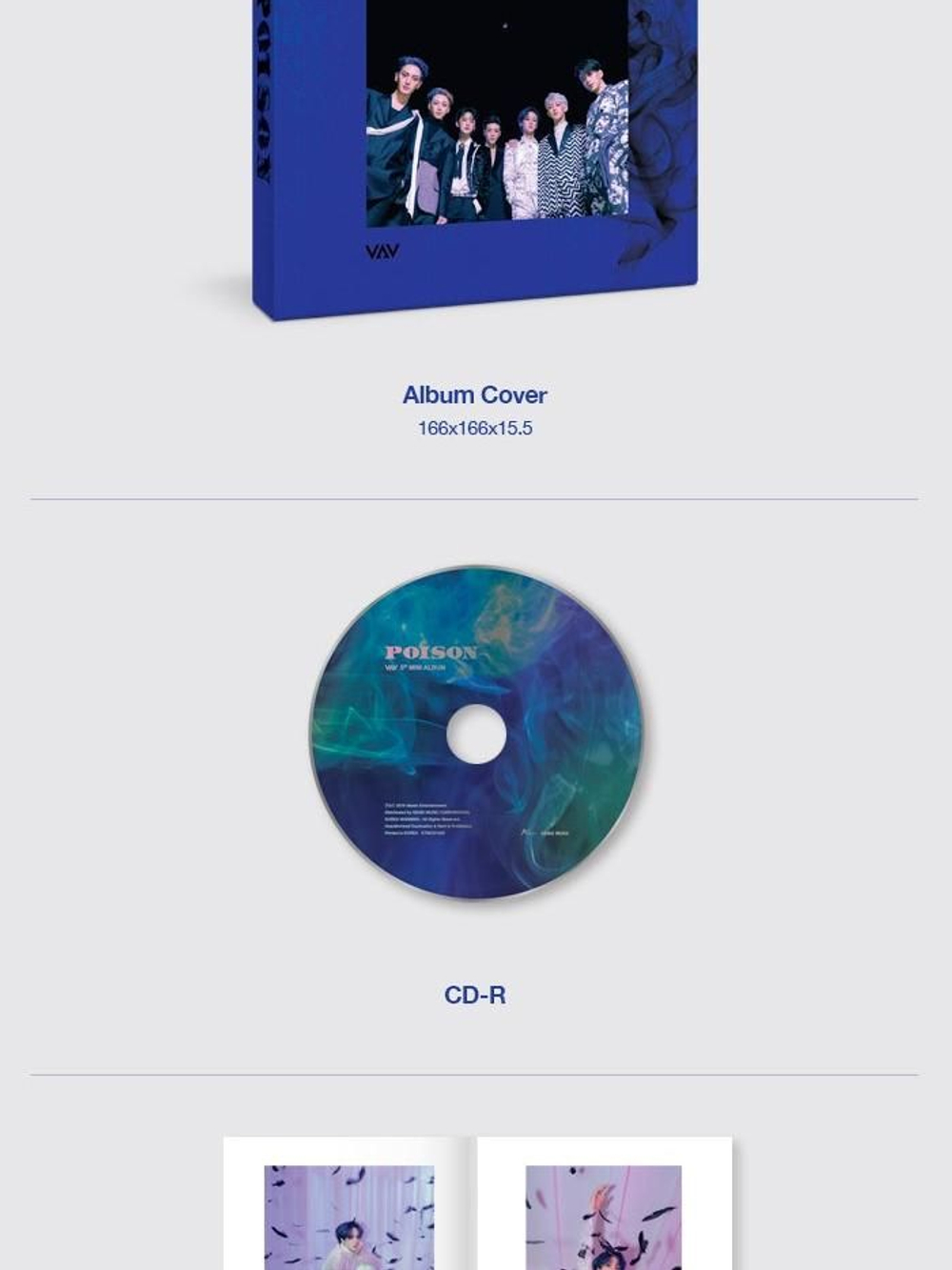 Альбом VAV - Poison 5th Mini Album
