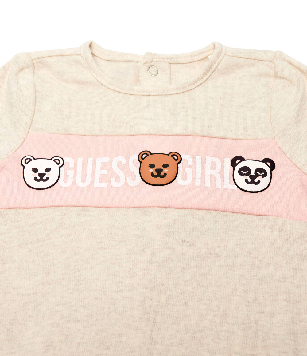 Боди Guess - бежевый(S4YG10 KAE14)